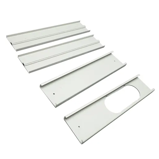 4pcs AC Window Sealing Plates Portable Air Conditioner Exhaust Hose Adjustable Window AC Vent Kit For 5in Diameter Exhaust Hose