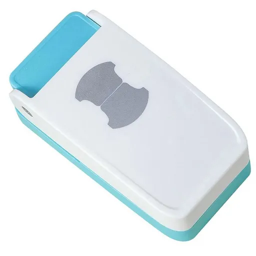 Tab Punch Handheld Folder Punch Loose Leaf Separator Label Punch Craft Paper Punch Cutter Puncher, Round