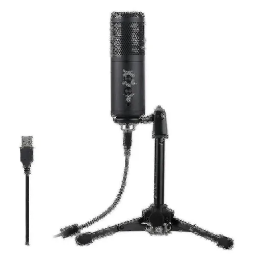 Professional USB Condenser Microphone - Studio Grade Recording Mic