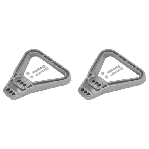 2PCS 350A Connector Handle Safe Battery Quick Connector Handle for Solar Panels Dual Battery System Refrigerator Gray