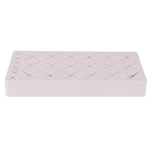 24 Slots Silicone Lipstick Organizer Makeup Cosmetics Holder Storage Box Display StandPink