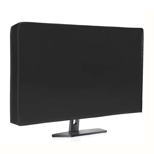 Flexible cloth computer dust cover for computer monitors and most brands of in-room flat screen TVS (71*46*10cm)