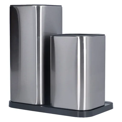 Stainless Steel Knife Holder Universal Kitchen Knife Organizer Silver
