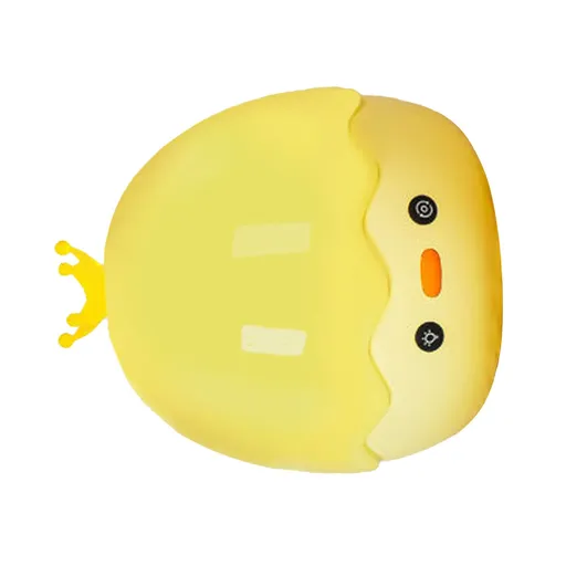 Crown Duck Star Projection Lamp 3 Patterns 360 Degree Rotating Cute Projection Night Light for Bedside Kids Room