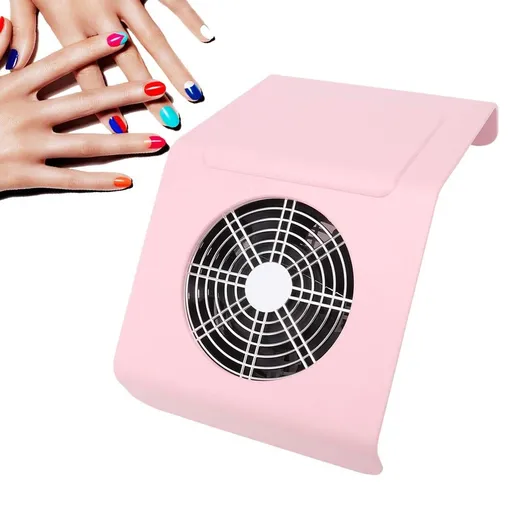 Nail Dust Collector Vacumm for Manicure Dust Extractor Nail Art Nail Dust Collector, Low Noise Nail Dust Collector Manicure Tool
