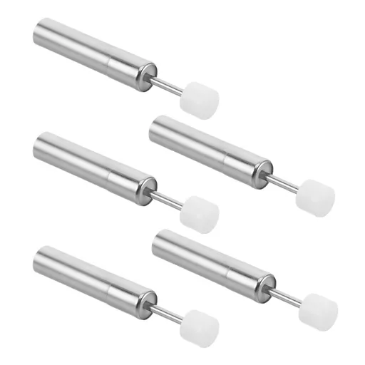 Soft Close Cabinet Hinges Damper Metal Anti-Slam 5 Pieces for Smooth Door Closing