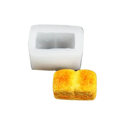 Simulate Bread Silicone Mold Cake Pastry Decor Baking Mold for Making Chocolate Fondant Cake Molds Nonstick-4pcs