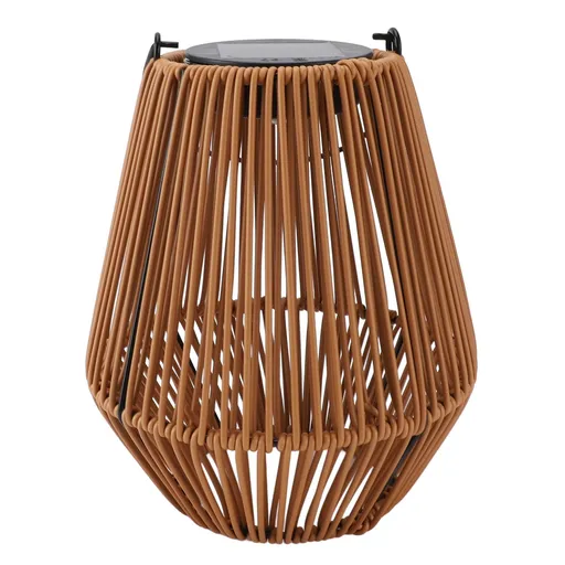 Solar Lantern IP44 Waterproof Decorative Woven Outdoor Hanging Light for Garden Courtyard Porch Tree Lawn
