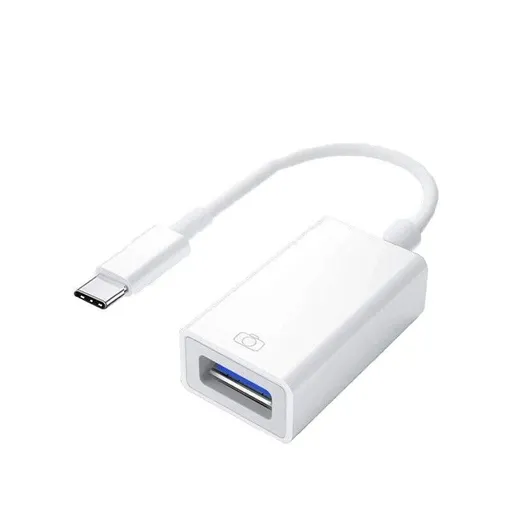 For Iphone Or Type C To Usb Otg Data Cable Adapter Male 3.0 A Female Converter - Type-C
