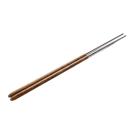 1 Pair Non‑Lacquered Non‑Slip Wooden Chopsticks, Lightweight Luxury Tableware for Kitchen Dining Bar