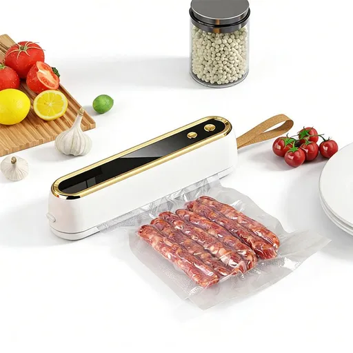 Cordless Portable Mini Vacuum Sealer Machine White