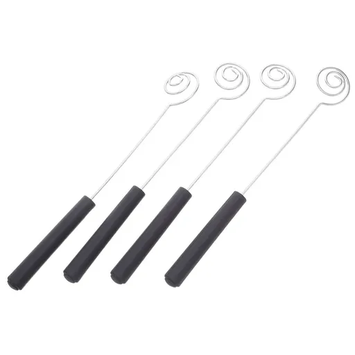 4Pcs Portable Stainless Steel Chocolate Dipping Forks for Baking Creations
