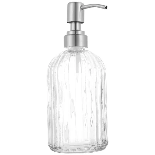 shower gel dispenser bottle Lotion Bottle Glass Reusability Household Users Home 1Pcs