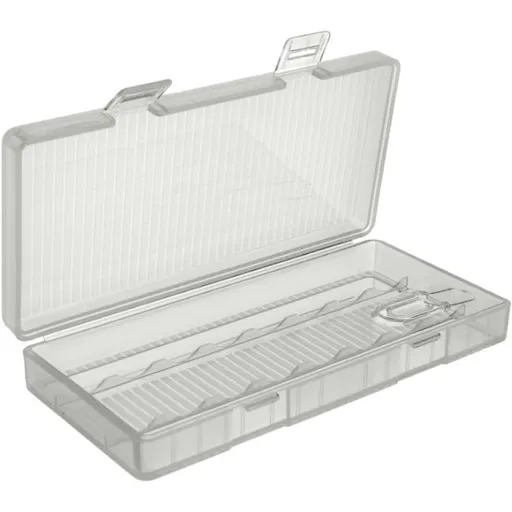Capacity Battery Storage Box with PP Cover, Protective Organizer, Design, Grooves Prevent Sliding, Portable Layout, Convenient Battery Holder for Home Storage