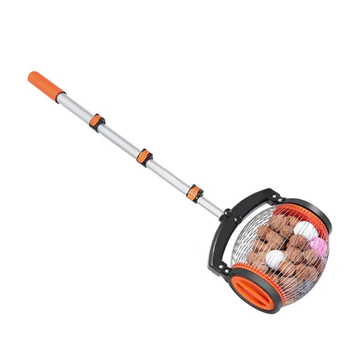Rolling Nut Collector Manual Ball Gatherer Multifunctional Garden Picker Tool for Walnut Chestnut Fruits