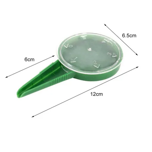 2 Pieces Seed Spreader Handheld Seed Planter Tool Seed Sower for Tiny Seeds, Portable Mini Garden Hand Planter Seeder Tool