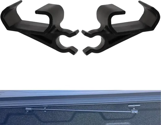 2 pcs 351B0024 Truck Bed Cover Clips, Tonneau Cover Prop Rod Clips, Compatible with RealTruck BAK BAKFlip MX4, Undercover Ultra Flex Hard Folding Truck Bed Tonneau Cover