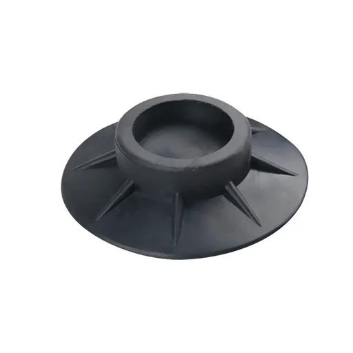 Furniture Cushion 4Pcs Rubber Feet Pads for Washing Machine Drayer Refrigerator Base Fixed Non-Slip Pad Black Anti-Vibration Mat