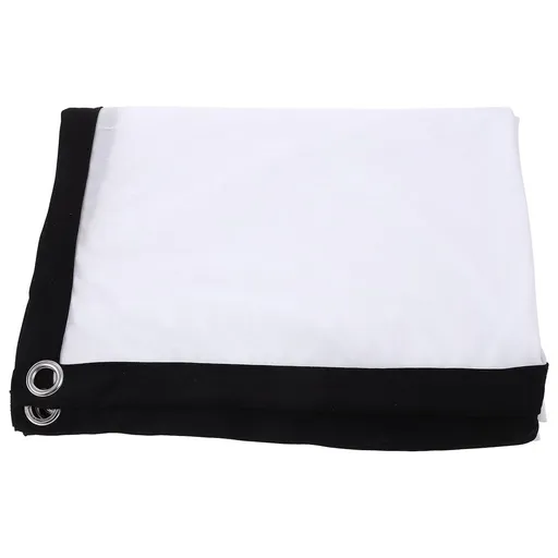 Portable Projector Screen with Easy Installation and High Definition Polyester Projection Fabric for Clear Viewing