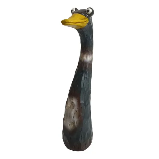 Outdoor Garden Decor Duck Resin Animal Statues, Fun Lawn Ornaments for Farmhouse or Microlandscape Design, Weatherproof & Durable