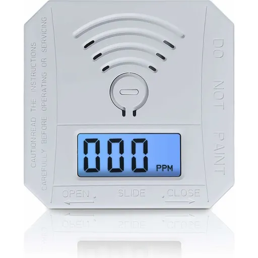 Carbon Monoxide Detector, Ul 2034 Compliant Co Gas Monitor Alarm Detector, Co Sensor With LED Digital Display For Home,