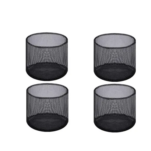 4 Pcs Aquatic Pond Planting Bags-7.1" H x 7.2" Dia Reusable Mesh Water Garden Pond Plant Pot-Breathable Round Lily Plant Pots for Pond Bog Plant Garden Terrestrial Plant