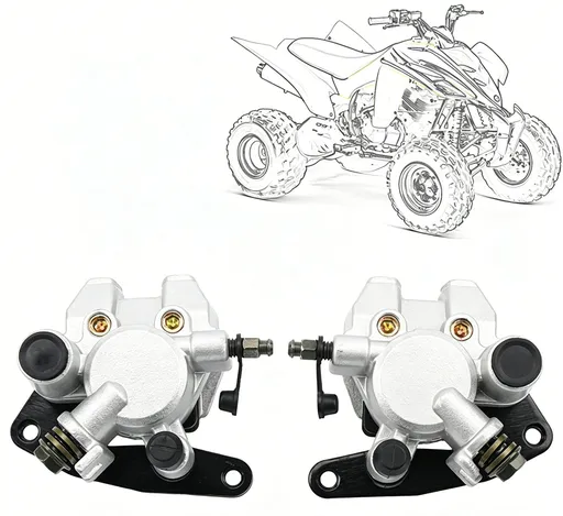 Front Left Right Brake Calipers ATV Parts Fits Yamaha Banshee 350