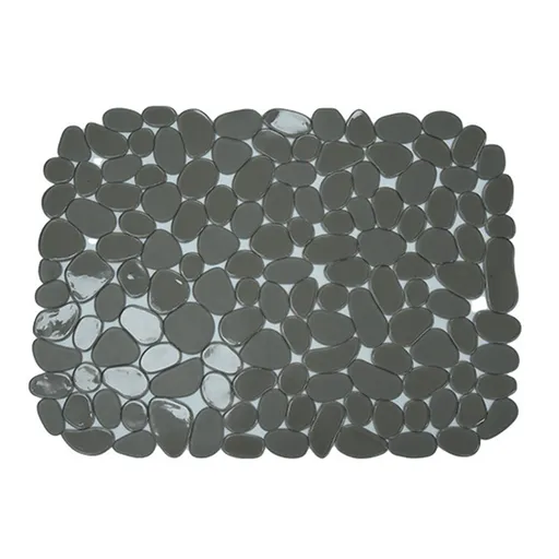 Pebble Sink Mat for Stainless Steel/Ceramic Sinks, PVC Sink Protectors Mats for Bottom of Kitchen Sink, Dish Drying Mat for Dishes and Glassware E