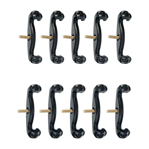 10Pcs Ergonomic Violin Shoulder Support Pads NonSlip Silicone Feet Legs For 3/4 4/4 Size Violins Easy to Install