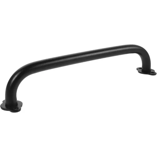 Carbon Steel Barn Door Handle Pull Black for Sliding Systems Industrial Farmhouse Style