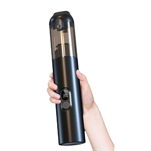 4 in 1 Cordless Handheld Car Vacuum Cleaner Rechargeable 14000PA Strong Suction 60000RPM Brushless Motor for Home Pet Car Office Vacuuming Blowing Black
