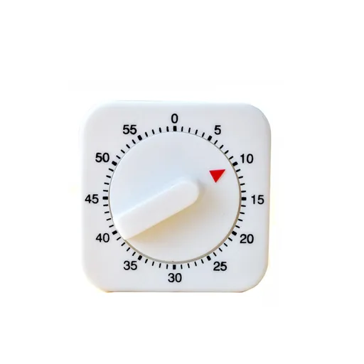 Visual Kitchen Cooking Timer Clock with Loud Alarm - No Batteries Required - Ideal for Cooking, Baking, and Kitchen Management