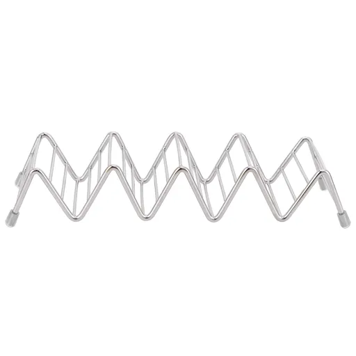 Taco Holder Innovative 304 Stainless Steel Pancake Stand Tray for Kitchen Restaurant4/5 Grid