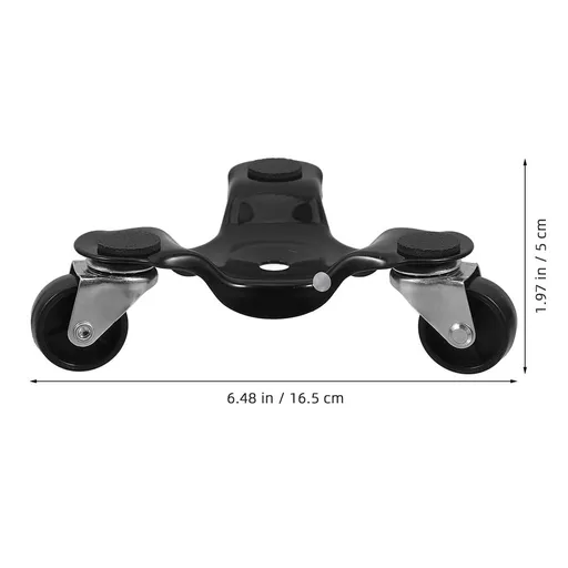 Furniture Transport Dolly 4Pcs Three Wheel Design Carbon Steel For Business Relocations