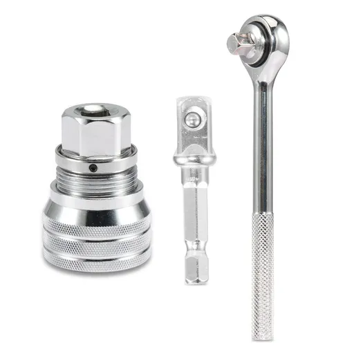High Torque Ratchet Wrench for Socket Quick Release Square Head Spanner Socket Drive Hand Tools Mechanics Tools