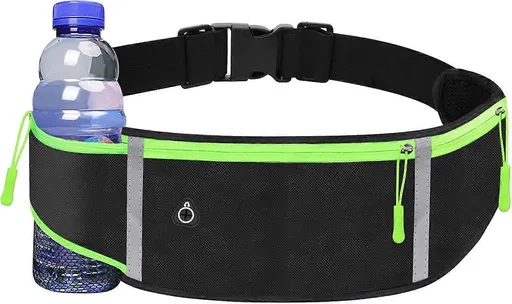 Waterproof Running Waist Bag, Unisex, Can Hold Cell Phone Water Bottle, Flip Belt Running Accessory