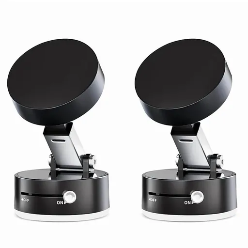 2X Vacuum Magnetic Suction Phone Holder, Magnetic Multifunctional Holder, Foldable and Retractable Phone Holder A