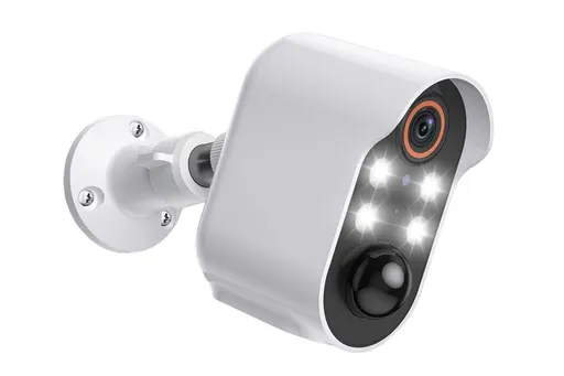 Wireless Security Camera with AI Motion Detection Real Time Notifications Waterproof -White