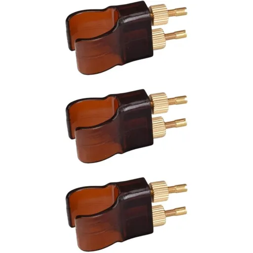 3pcs Erhu Fine Tuners - Metal & Brass, ABS, Quick Tuning, Stable Tone for Flat Bar Qin