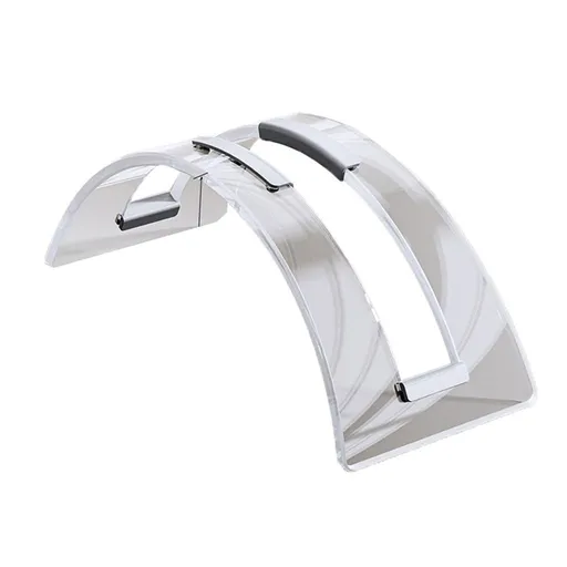 Elegant Acrylic Rack Invisible Desk Rack Unique Storage Rack for Efficient Organization of Notebooks and Office Supply