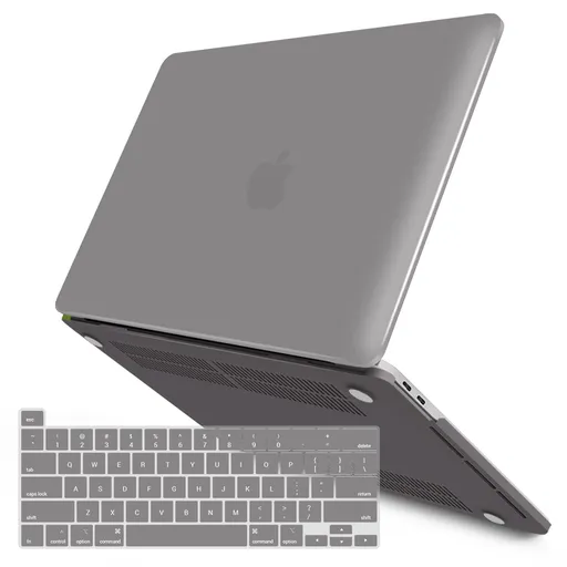 Suitable for Grey MacBook Pro 13 Inch Case 2016-2023 M1 M2 A2338 A2289 A2251 A2159 Hard Shell Case Keyboard Cover
