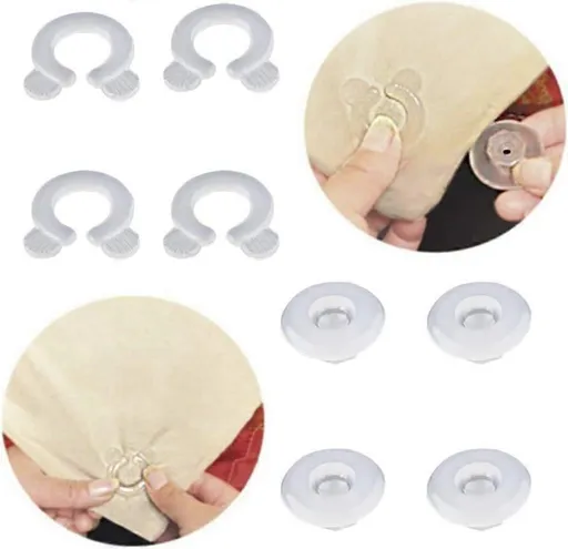 4PCS Bed Sheet Clips, 2025 Model Grippers & Quilt Fixers