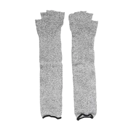 Arm Guard 45cm Tear Resistance Anti Cutting Level 5 Protection Safety Protective Sleeves for Garden Kitchen