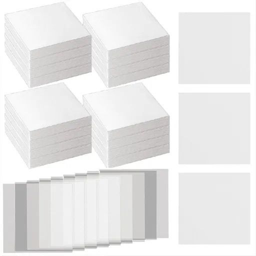2000 Pcs Cellulose Weighing Paper Sheet Laboratory Sample Weighing Paper Weigh , Nitrogen Free, 4 x 4 Inches