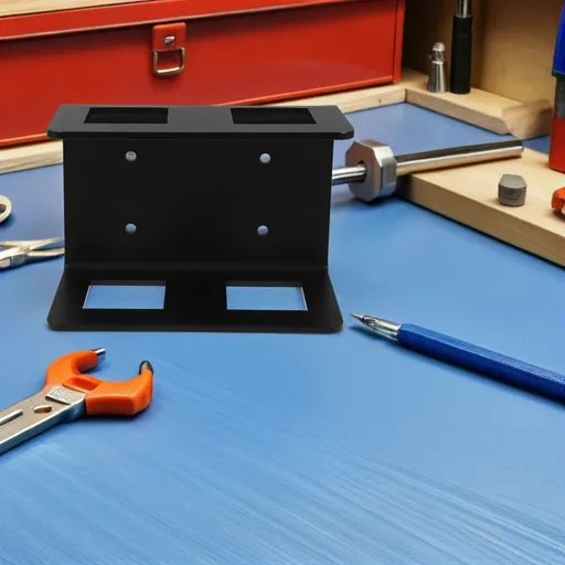 Black Trailer Hitch Holder for Truck Bed - and Compatible with Various Truck and SUV Models