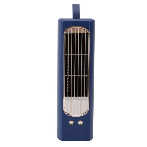 10.6in Tower Fan for Bedroom USB Quiet Floor Fan Oscillating Personal Standing Desk Fan for Indoor 3000mAh Battery