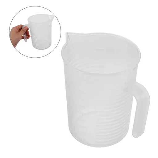 Easy to Use Plastic Measuring Cup with Handle for Engine and Transmission Oil