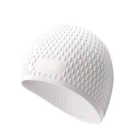 2pcs Silicone Swim Cap,Comfortable Bathing Cap Ideal for Curly Short Medium Long Hair, Swimming Cap for Women and Men, Shower Caps Keep Hairstyle Unchanged…