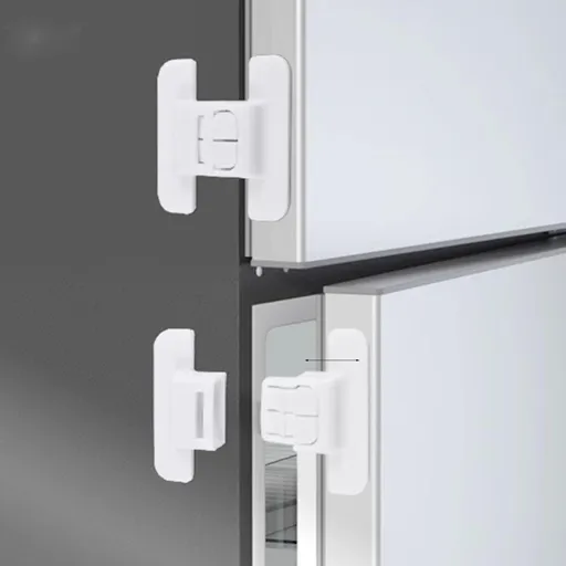 2pcs Refrigerator Door Closers Fridge Child Lock Refrigerator Lock Refrigerator Door Latch Refrigerator Latch Child Fridge Lock.