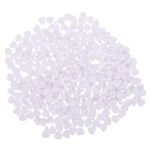 300Pcs Acrylic Heart Beads for Jewelry Making and Craft Projects